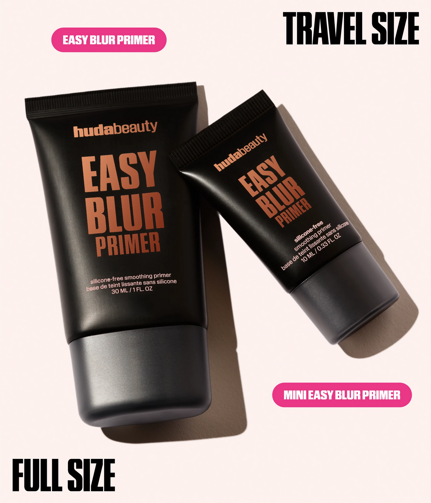 MINI EASY BLUR SILICONE-FREE SMOOTHING PRIMER BRONZE FUDGE - US 3333