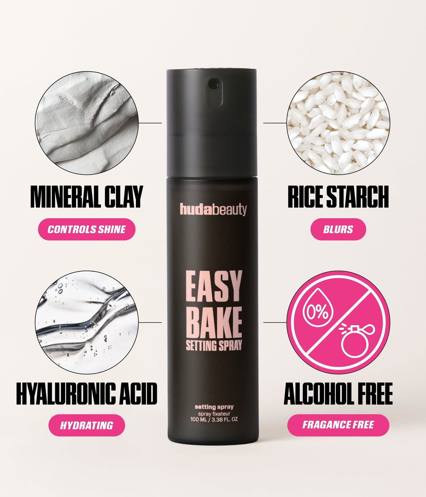 MINI EASY BAKE SETTING SPRAY WITH 16-HOUR WEAR - US 6517
