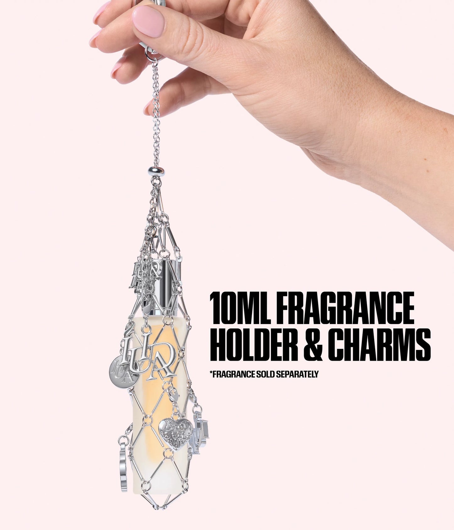 TRAVEL SPRAY FRAGRANCE HOLDER WITH CHARMS - US 3462