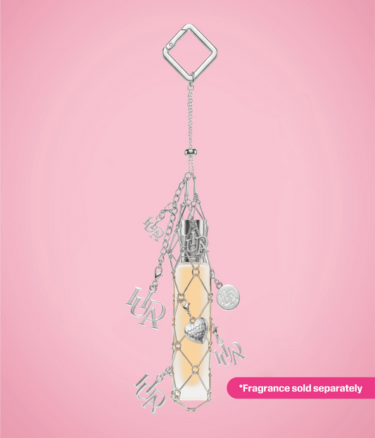 TRAVEL SPRAY FRAGRANCE HOLDER WITH CHARMS - US 3462