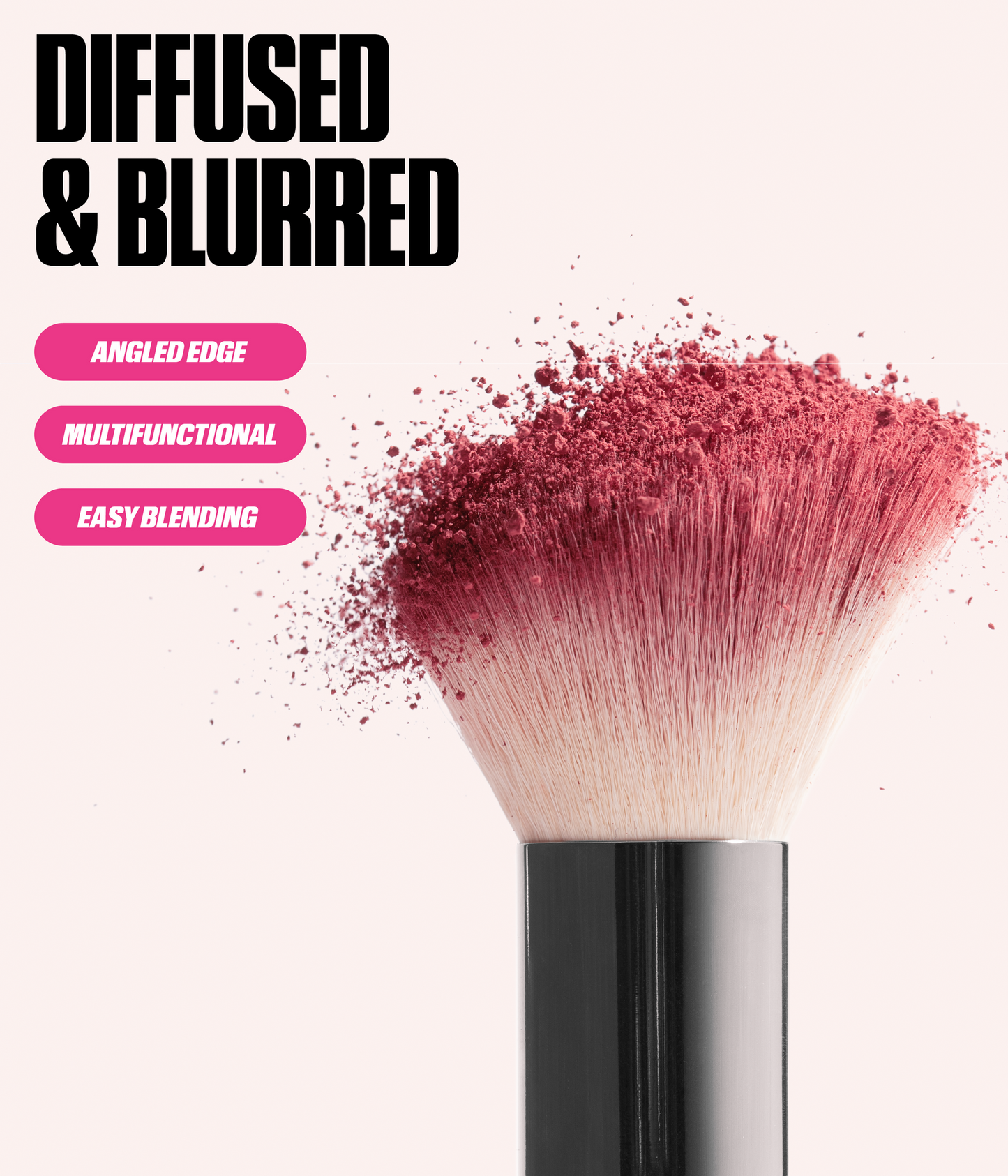 DIFFUSING CHEEK BRUSH - US 4323