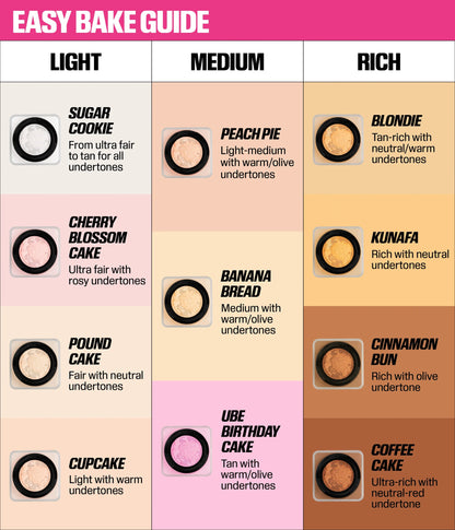 EASY BAKE LOOSE BAKING & SETTING POWDER - US 6898