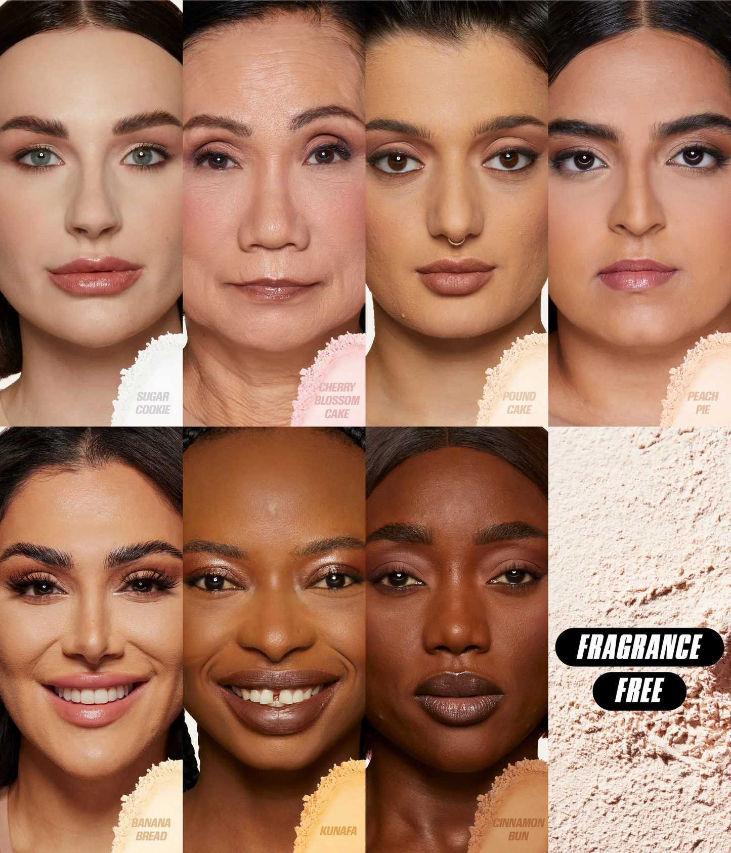 EASY BAKE FRAGRANCE FREE LOOSE BAKING AND SETTING POWDER - US 3193