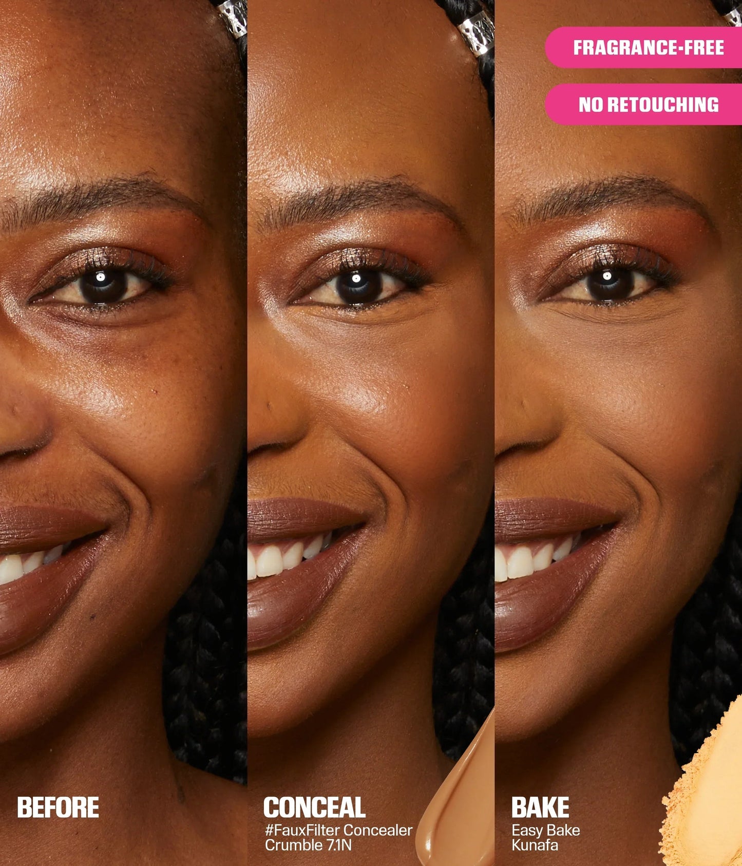 EASY BAKE FRAGRANCE FREE LOOSE BAKING AND SETTING POWDER - US 3193