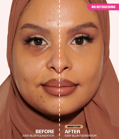 EASY BLUR NATURAL AIRBRUSH FOUNDATION WITH NIACINAMIDE - US 2980