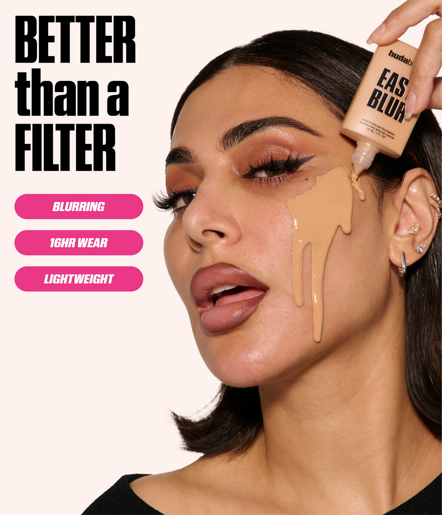 MINI EASY BLUR NATURAL AIRBRUSH FOUNDATION WITH NIACINAMIDE - US 3940