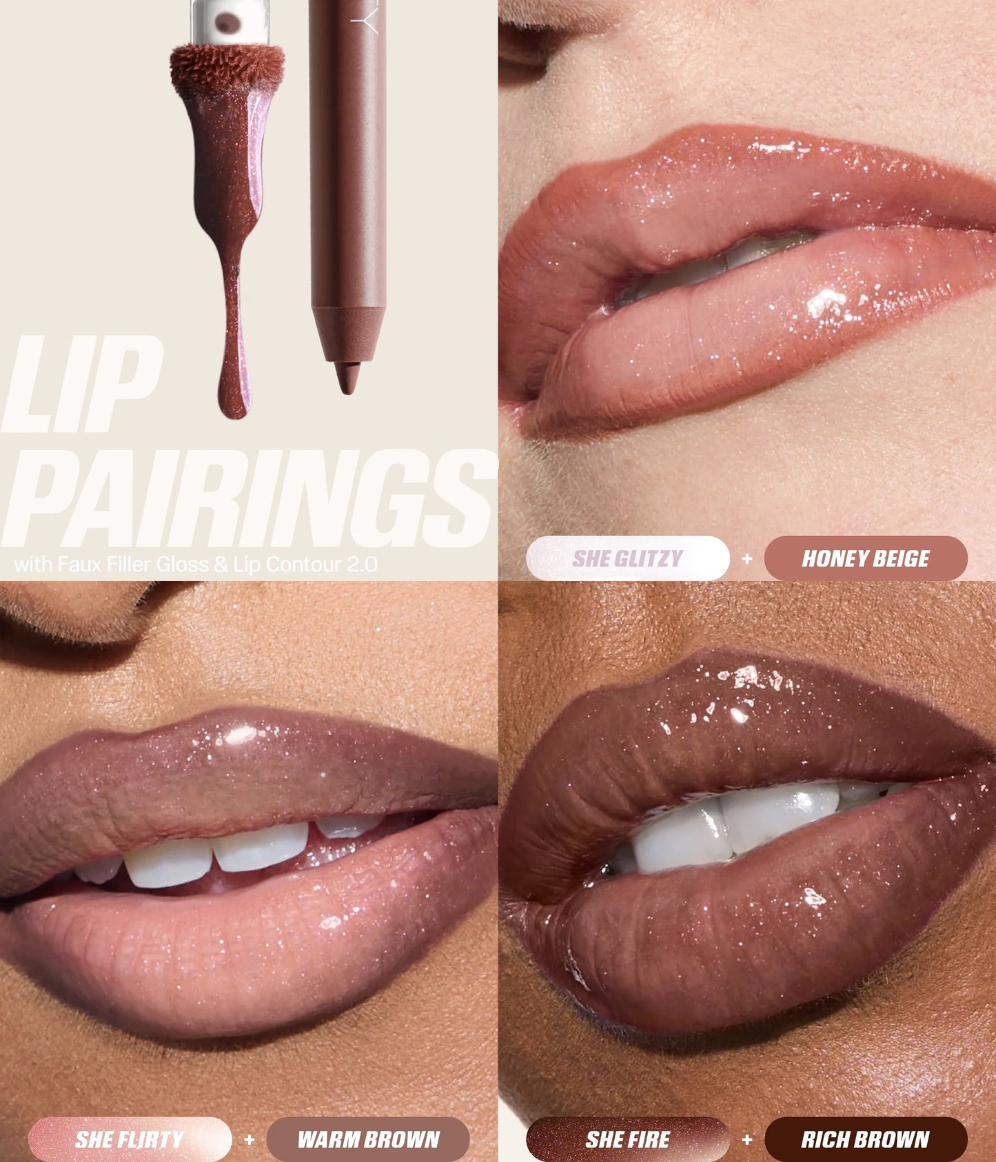 FAUX FILLER EXTRA SHINE LIP GLOSS - US 8555