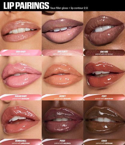 FAUX FILLER EXTRA SHINE LIP GLOSS - US 2732