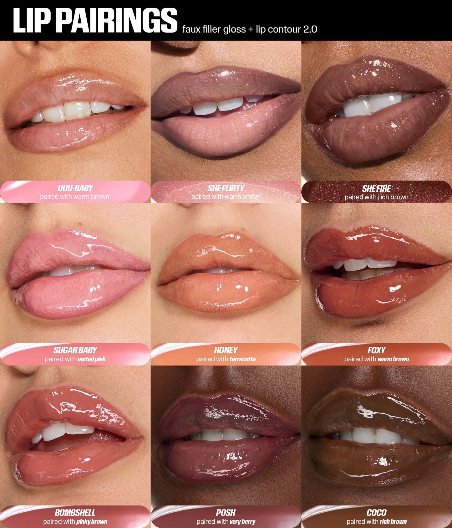FAUX FILLER EXTRA SHINE LIP GLOSS - US 8439