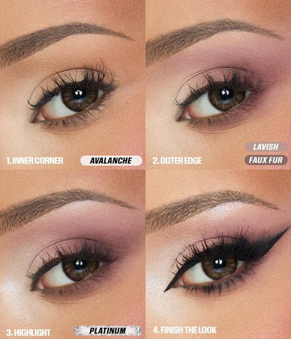 ICY NUDE EYESHADOW PALETTE - US 0693