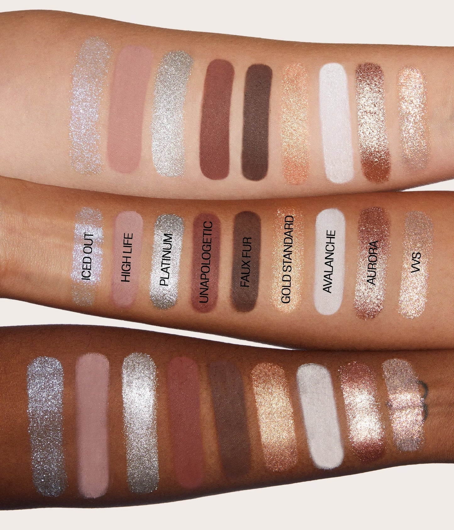 ICY NUDE EYESHADOW PALETTE - US 0693