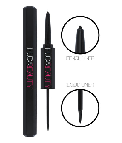 LIFE LINER DOUBLE ENDED EYELINER LIQUID & PENCIL - US 9664