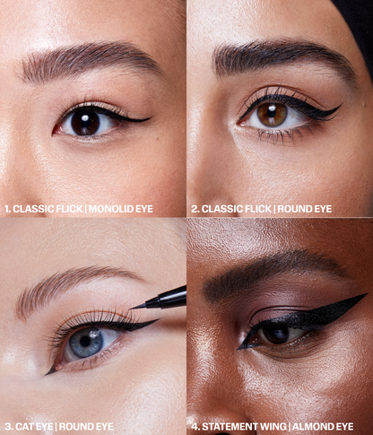 LIFE LINER QUICK 'N EASY PRECISION LIQUID EYE LINER - VERY VANTA - US 1900