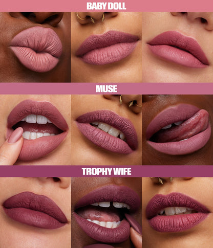 LIQUID MATTE ULTRA-COMFORT TRANSFER-PROOF LIPSTICK - US 1859