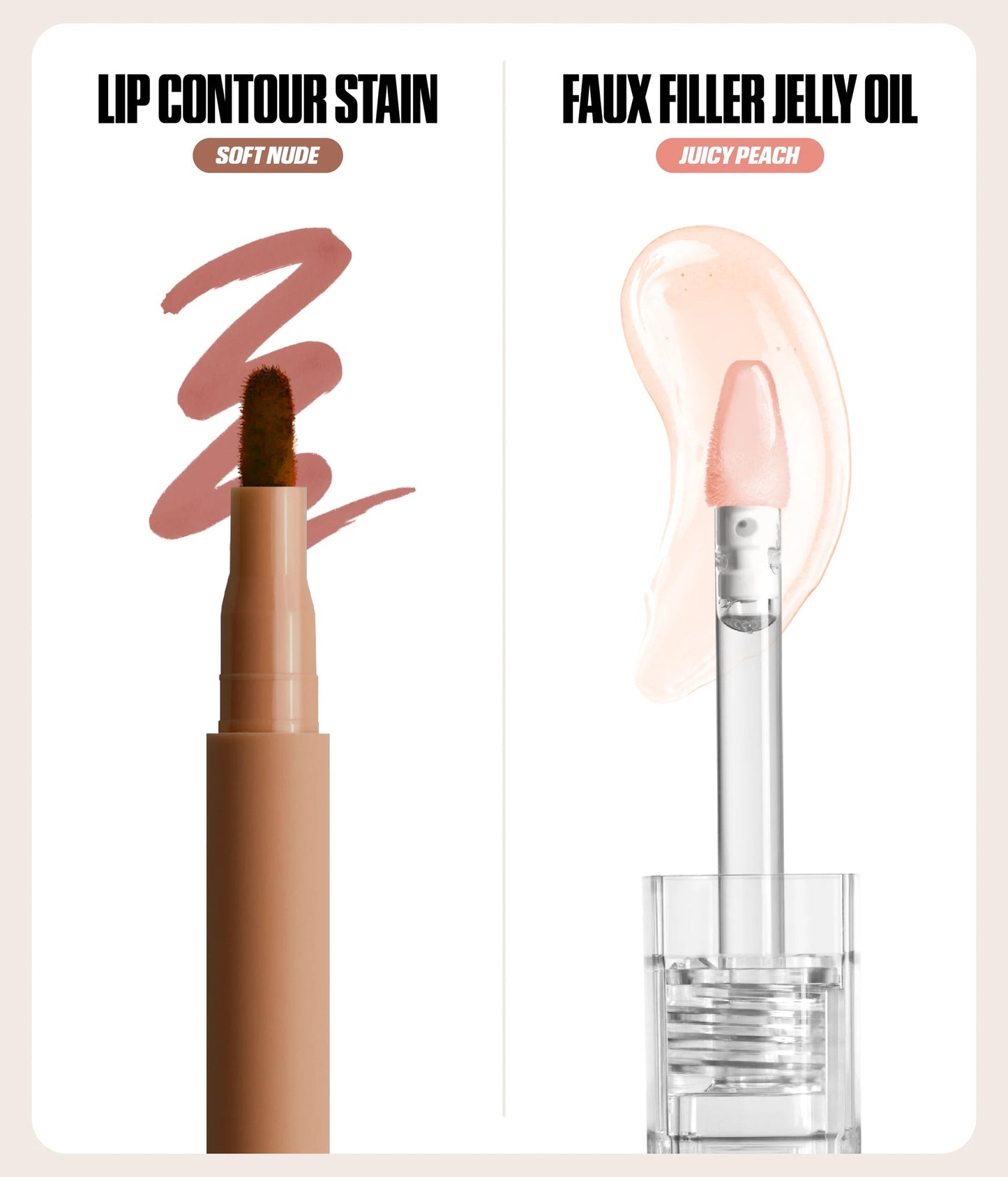 MAKEOUT SESH LIP DUO PEACHY NUDES - US 8929