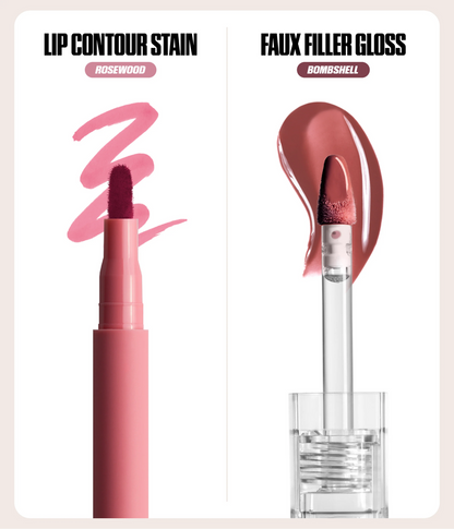 MAKEOUT SESH LIP DUO ROSY NUDES - US 2324