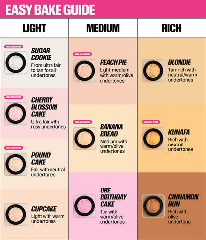 MINI EASY BAKE LOOSE BAKING & SETTING POWDER - US 4610