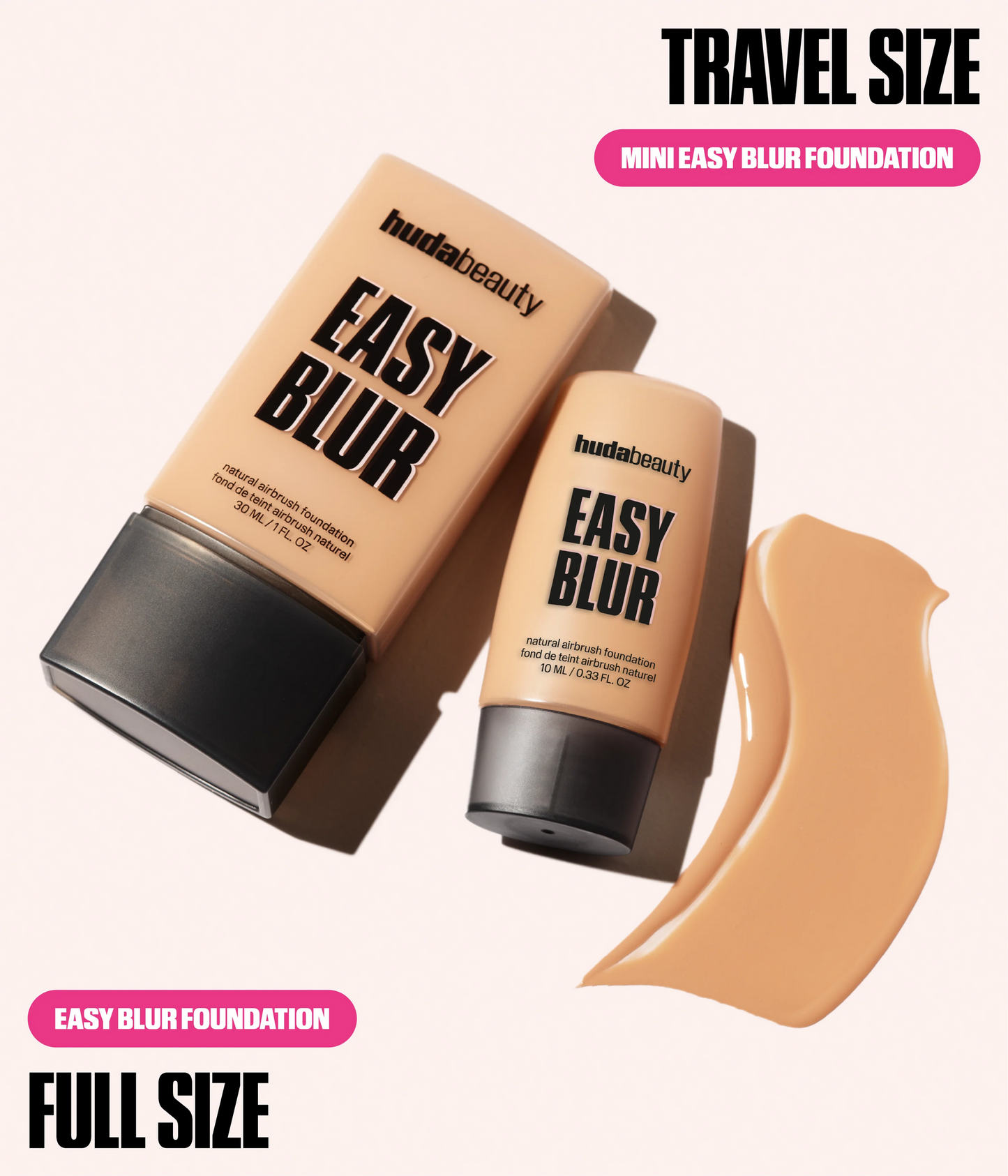 MINI EASY BLUR NATURAL AIRBRUSH FOUNDATION WITH NIACINAMIDE - US 6875