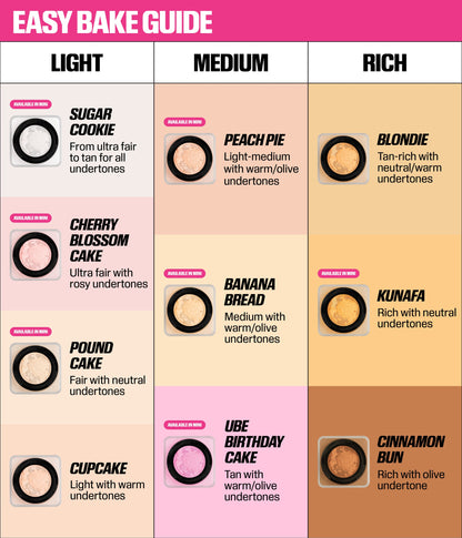 MINI EASY BAKE LOOSE BAKING & SETTING POWDER - US 6053