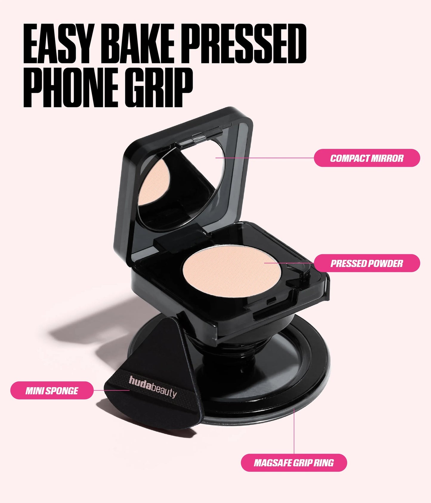 EASY BAKE PRESSED POWDER PHONE GRIP - US 9953